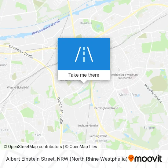 Albert-Einstein-Straße map