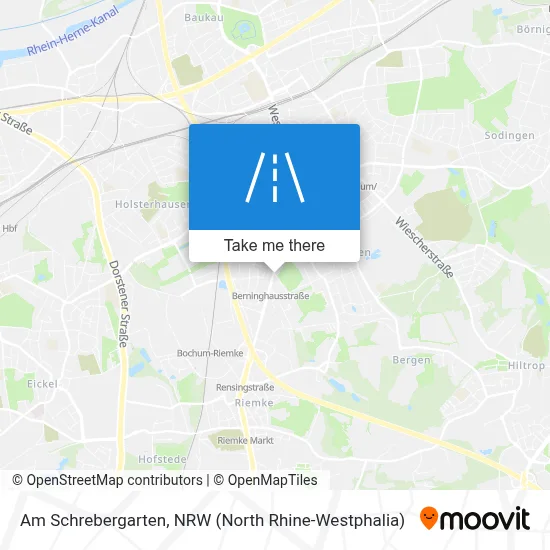 Am Schrebergarten map