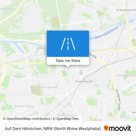 Карта Auf Dem Hörstchen