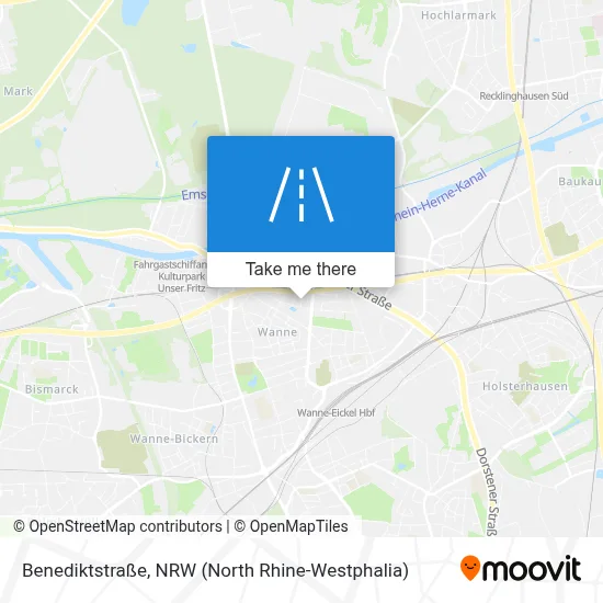 Benediktstraße map