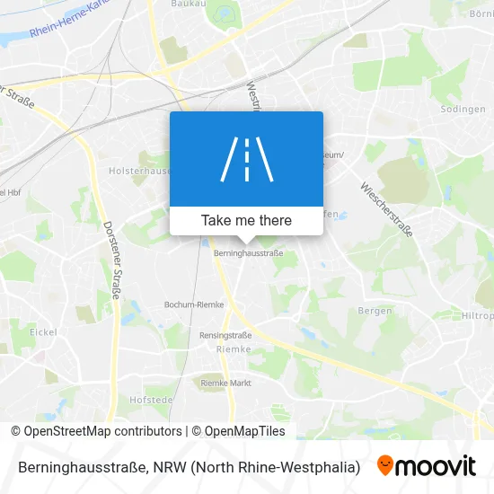 Berninghausstraße map