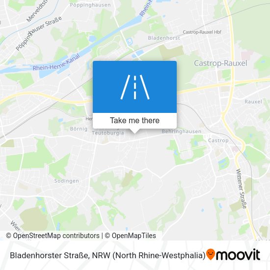 Bladenhorster Straße map