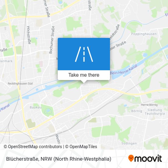 Blücherstraße map