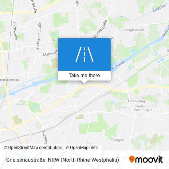 Gneisenaustraße map