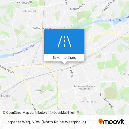 Карта Harpener Weg