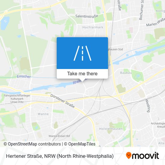 Hertener Straße map