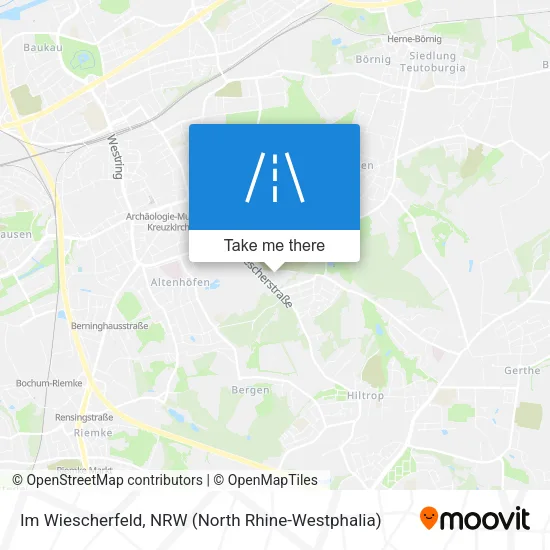 Карта Im Wiescherfeld