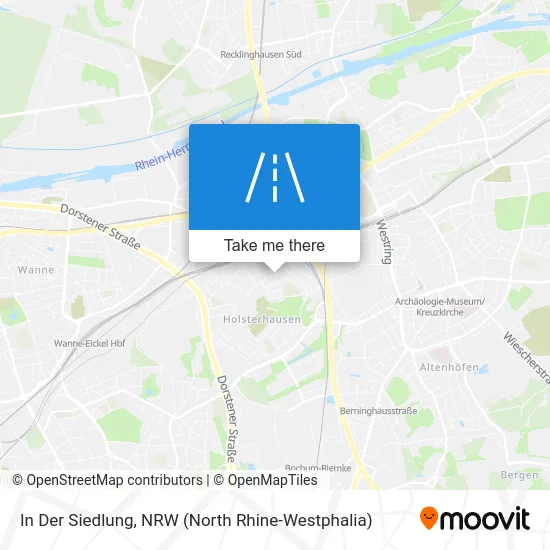 Карта In Der Siedlung