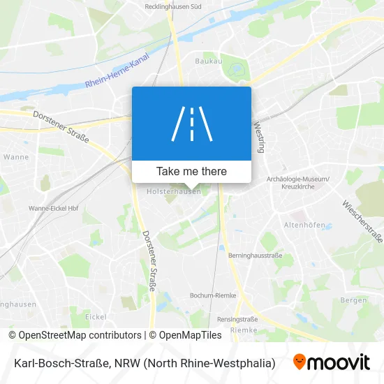 Карта Karl-Bosch-Straße