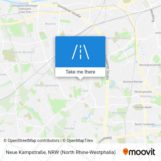 Neue Kampstraße map