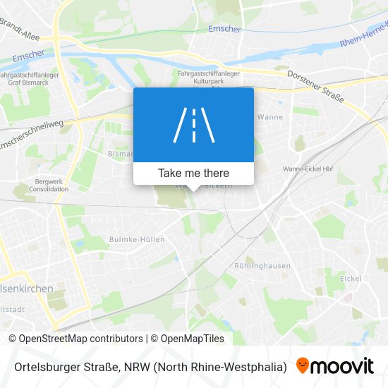 Ortelsburger Straße map