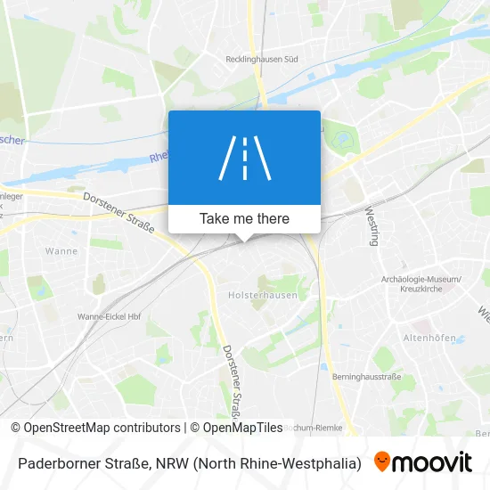 Paderborner Straße map