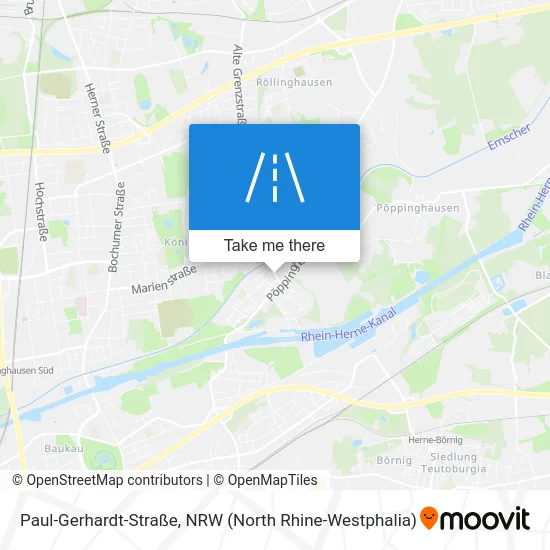 Карта Paul-Gerhardt-Straße