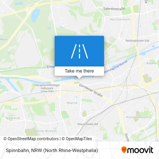 Карта Spinnbahn