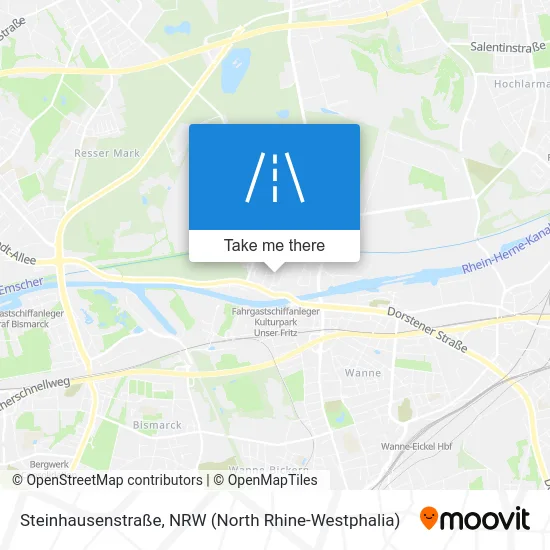 Карта Steinhausenstraße