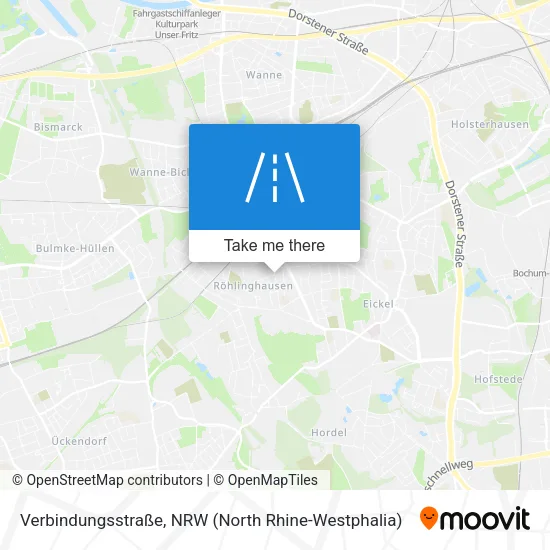 Карта Verbindungsstraße