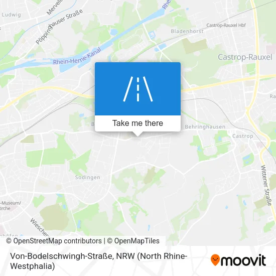 Карта Von-Bodelschwingh-Straße