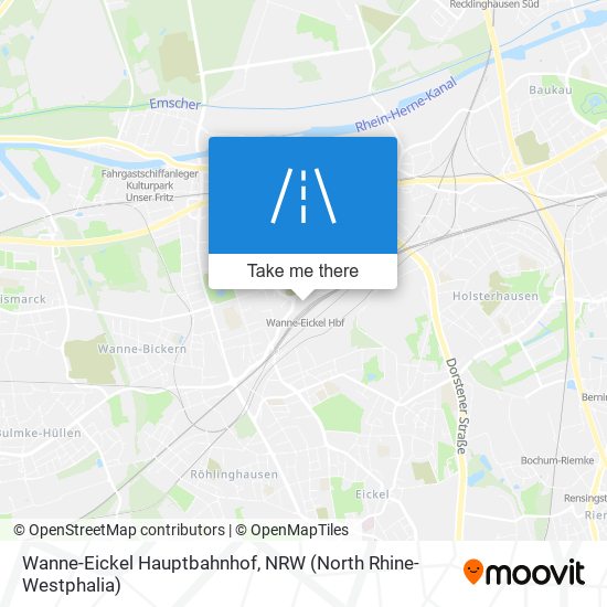 Wanne-Eickel Hauptbahnhof map
