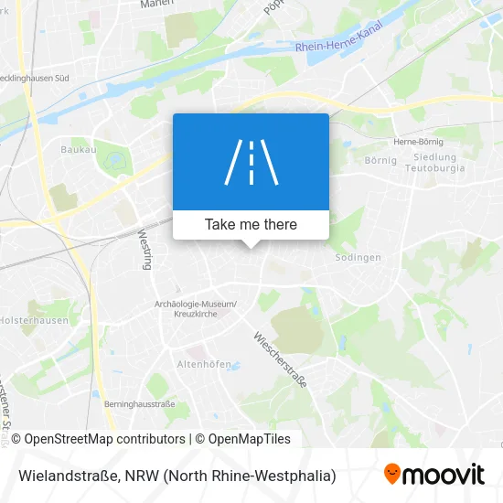 Wielandstraße map