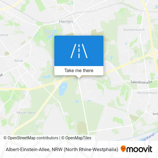 Карта Albert-Einstein-Allee