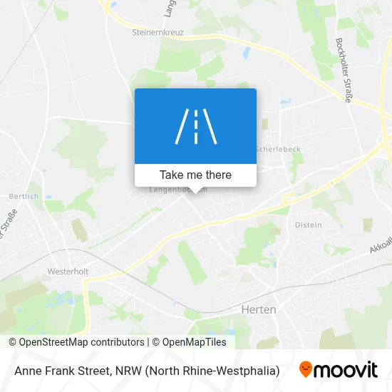 Anne-Frank-Straße map