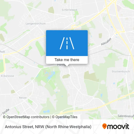 Antoniusstraße map