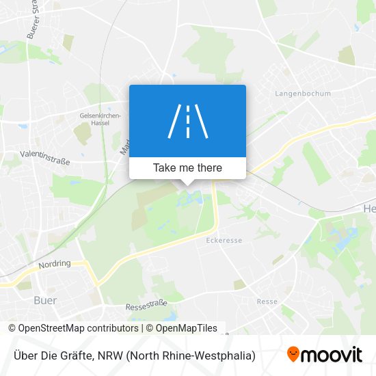 Über Die Gräfte map