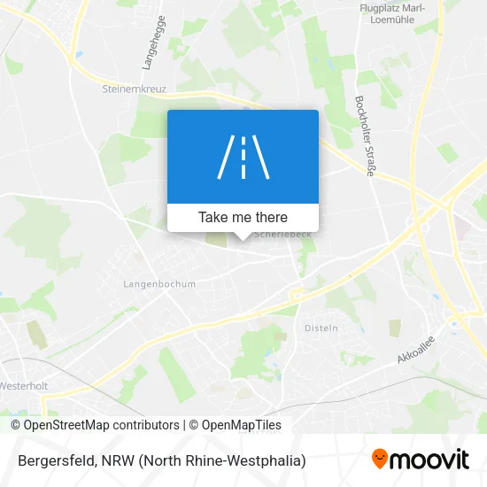 Bergersfeld map