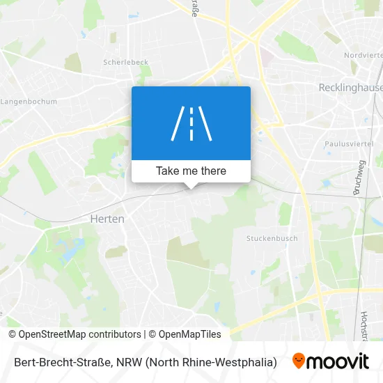 Bert-Brecht-Straße map