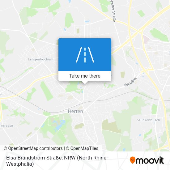 Elsa-Brändström-Straße map