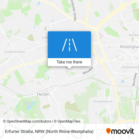 Erfurter Straße map