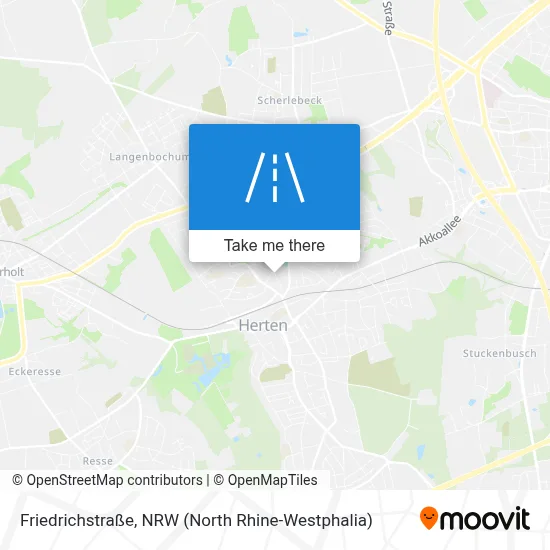 Friedrichstraße map