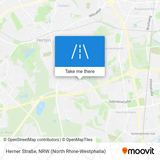 Herner Straße map