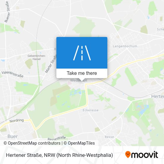 Hertener Straße map