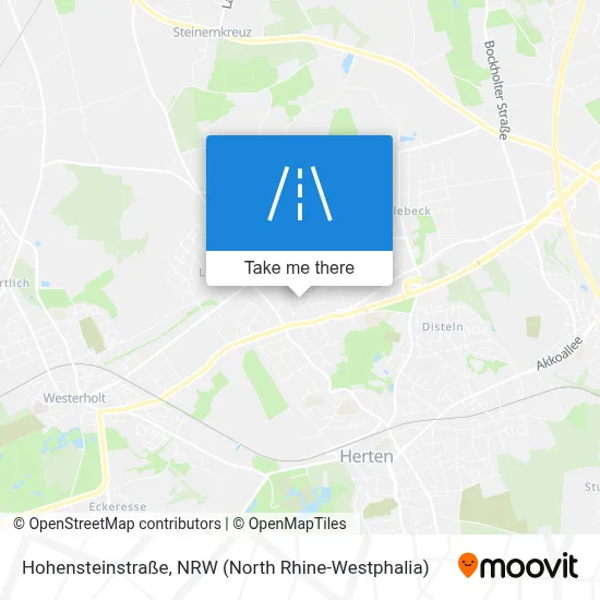 Hohensteinstraße map