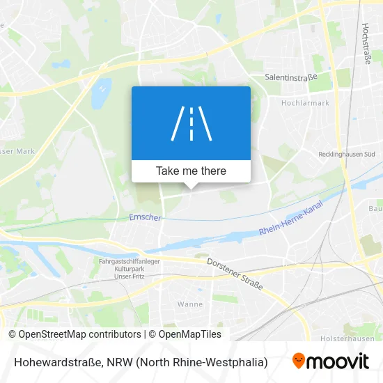 Карта Hohewardstraße