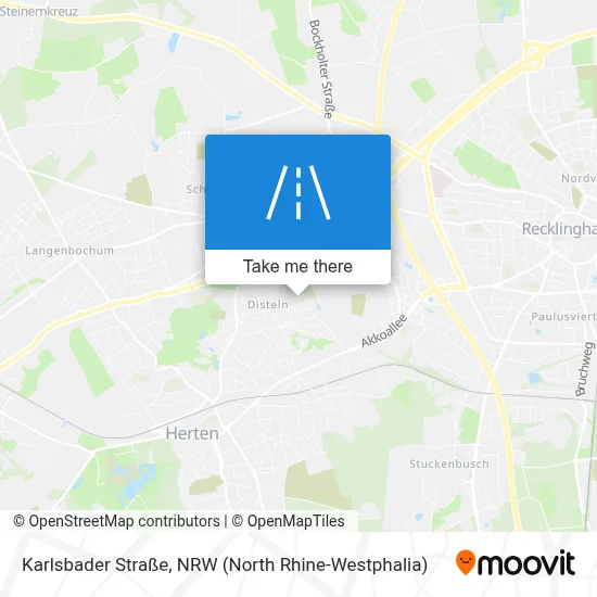Karlsbader Straße map
