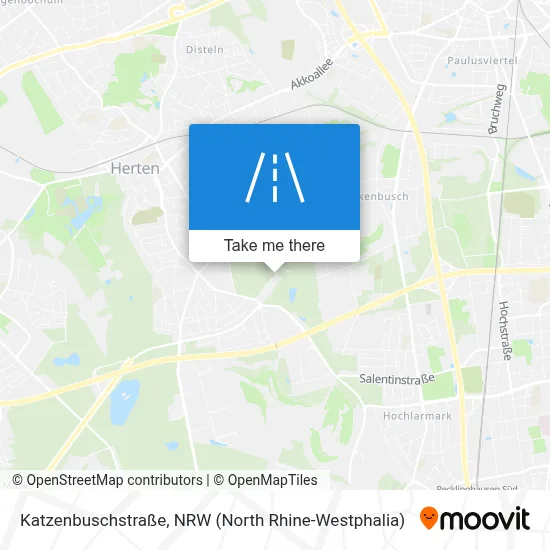 Katzenbuschstraße map