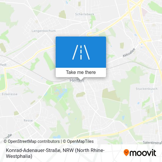 Konrad-Adenauer-Straße map