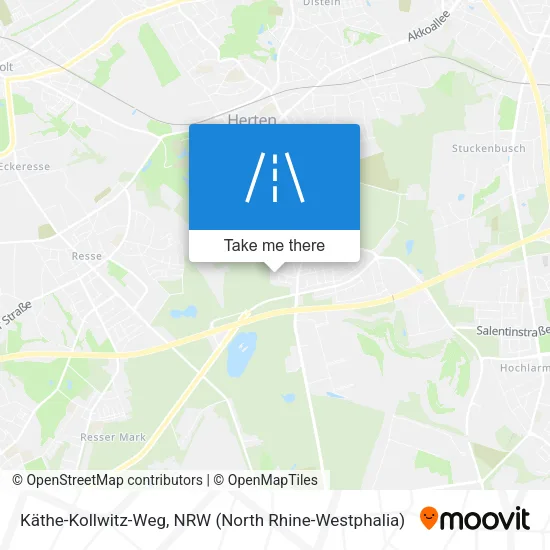 Карта Käthe-Kollwitz-Weg