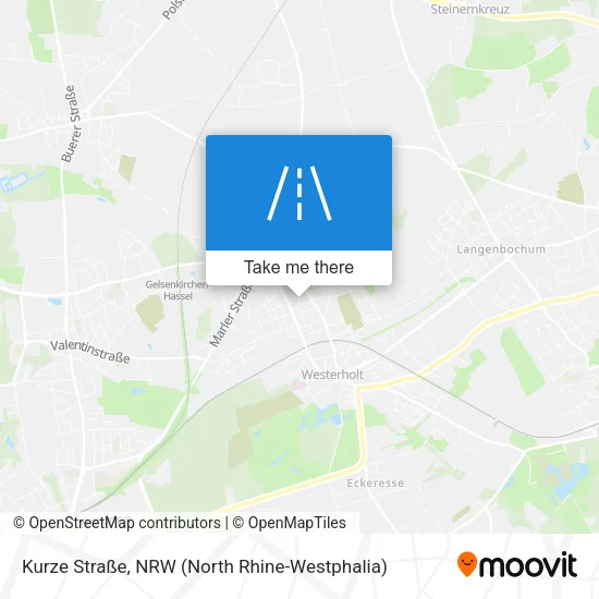 Карта Kurze Straße