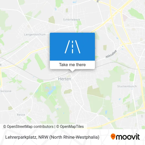 Карта Lehrerparkplatz