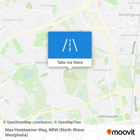 Max-Horkheimer-Weg map