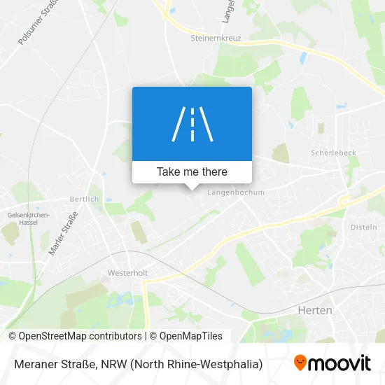 Карта Meraner Straße