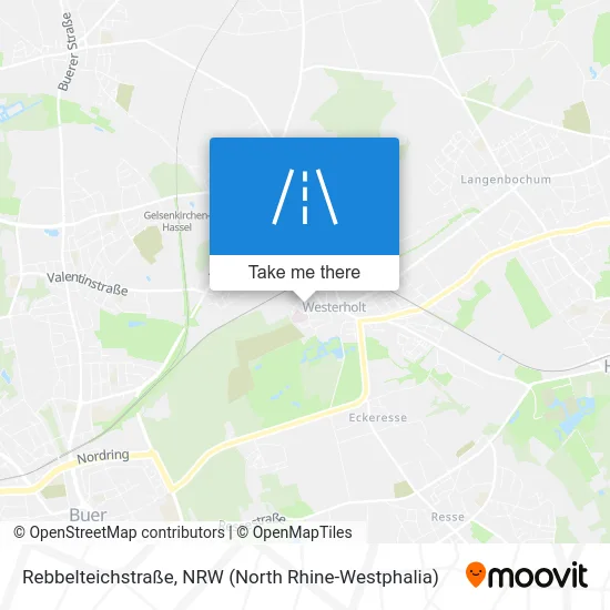 Rebbelteichstraße map