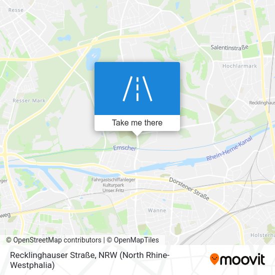 Recklinghauser Straße map