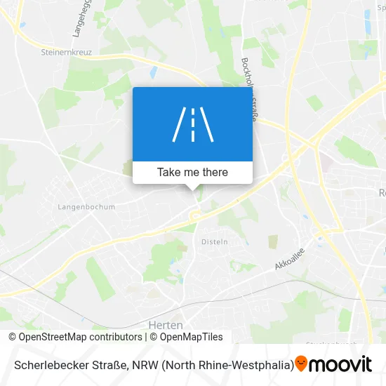 Scherlebecker Straße map