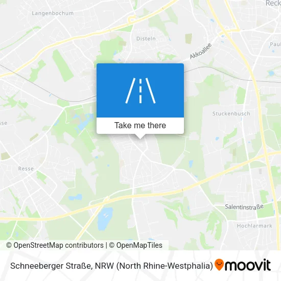 Карта Schneeberger Straße