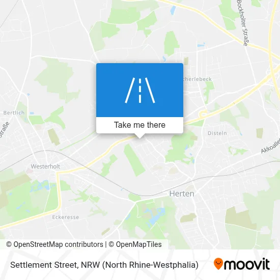 Siedlungsstraße map