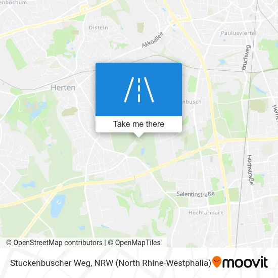 Stuckenbuscher Weg map